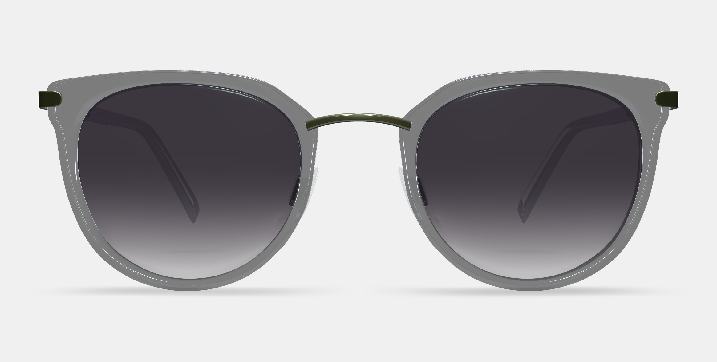Whittier Sunglasses in Soapstone with Riesling 3D model_11