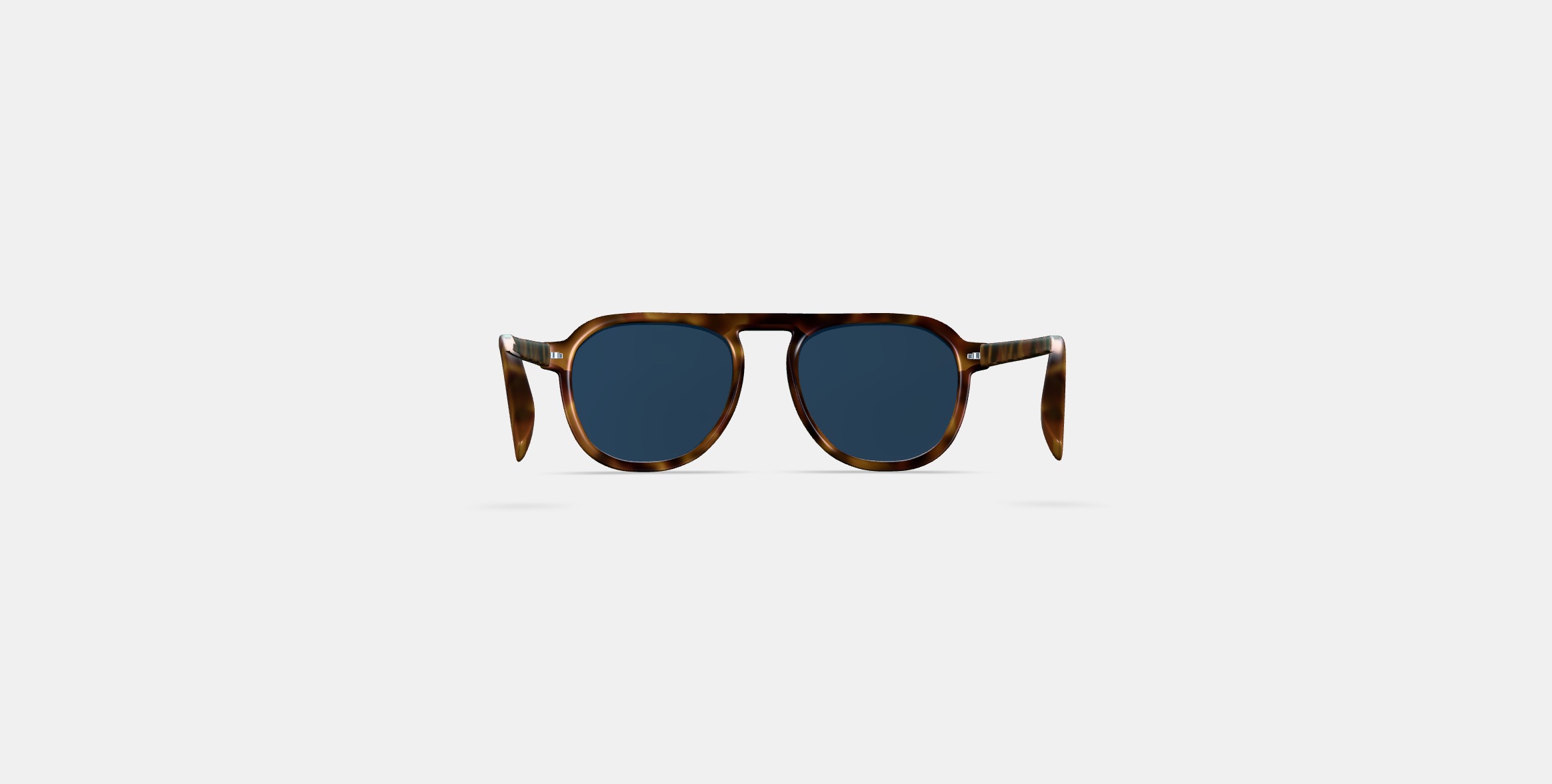 Blaise Sunglasses in Woodgrain Tortoise 3D model_14