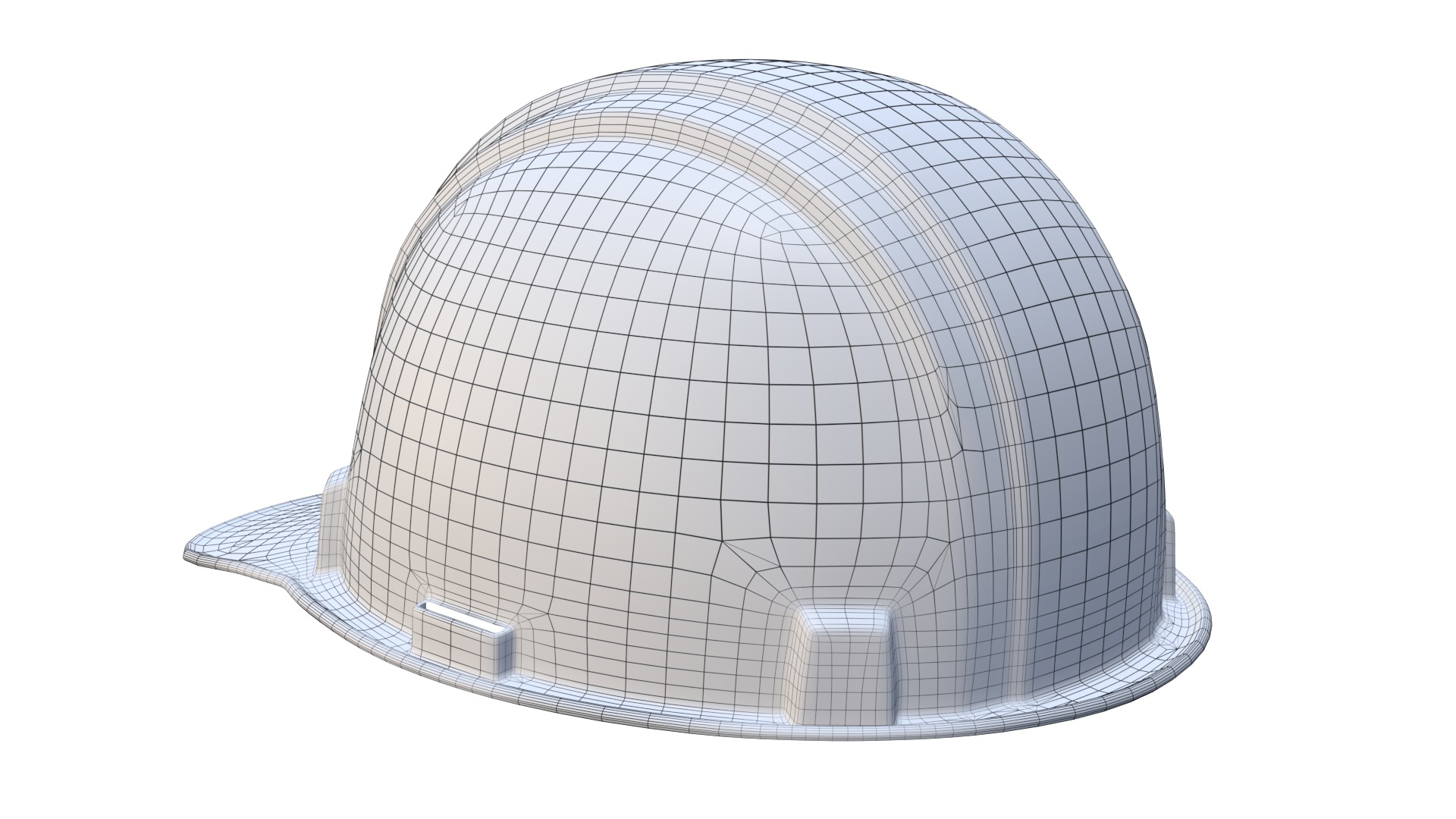 Construction Helmet Low Poly 3D Model Low-poly 3D model_11
