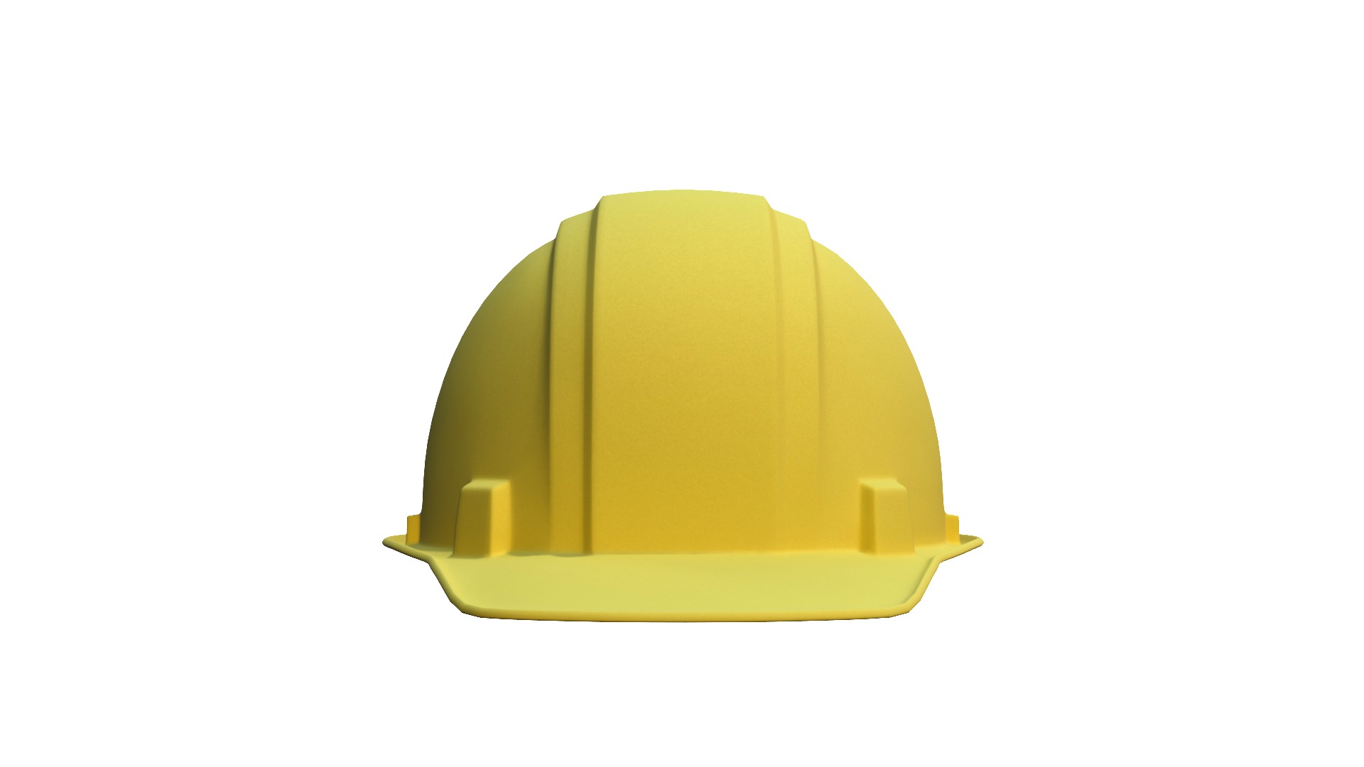 Construction Helmet Low Poly 3D Model Low-poly 3D model_2