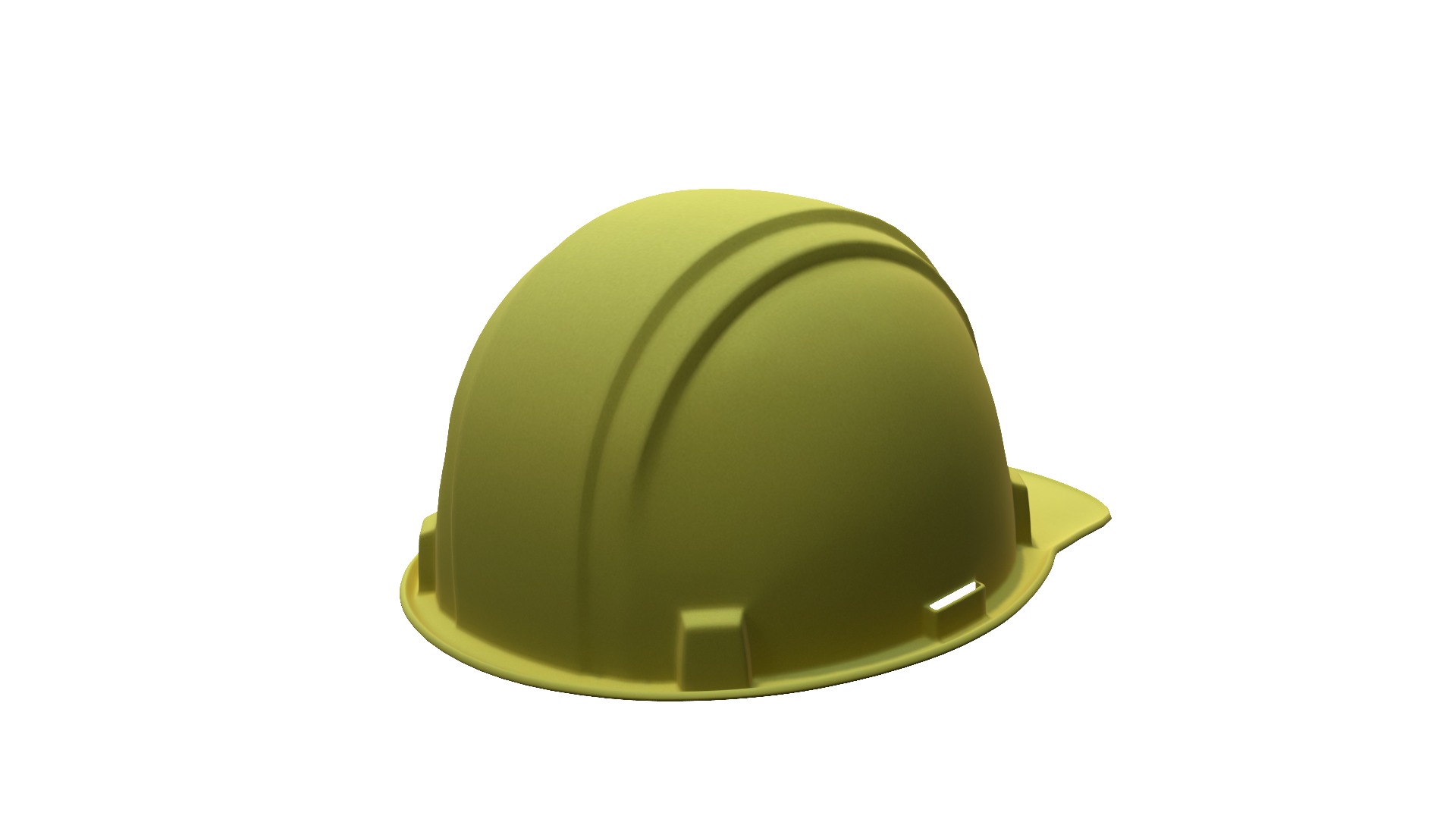 Construction Helmet Low Poly 3D Model Low-poly 3D model_5
