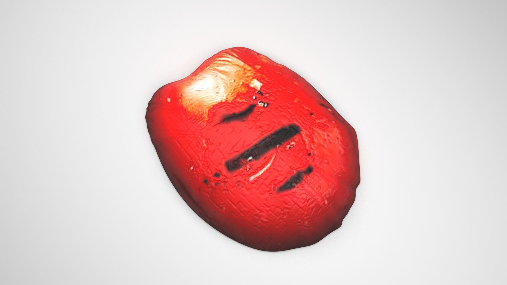 Grilled Tomato 3D model_2