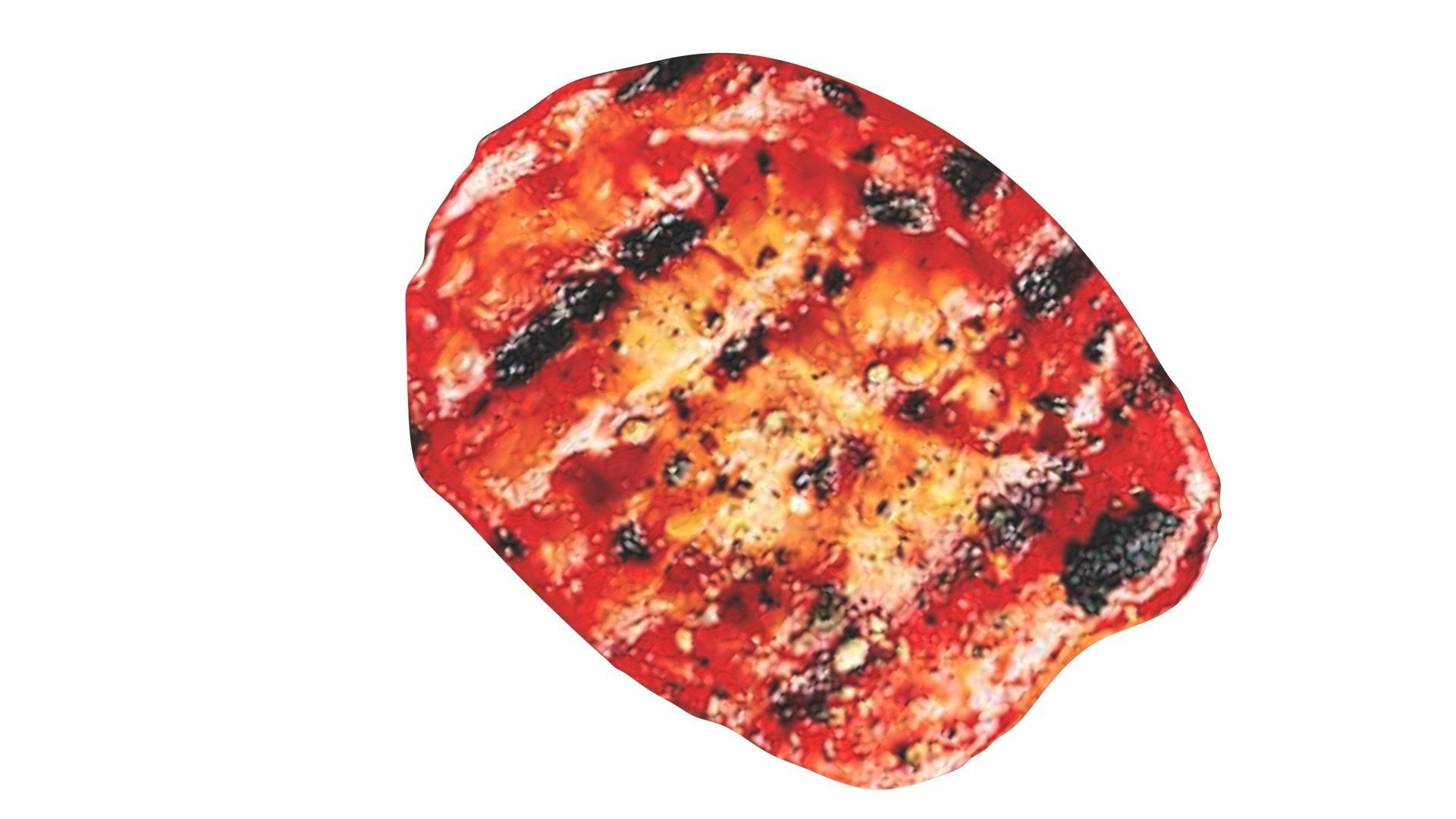 Grilled Tomato 3D model_13