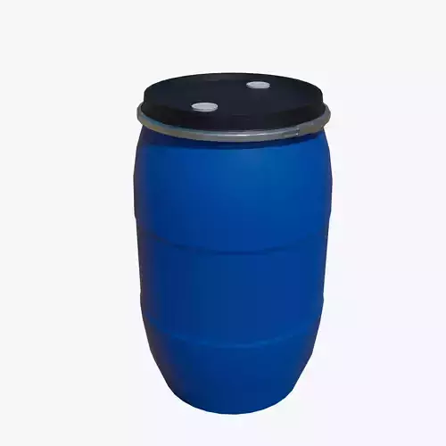 Plastic barrel blue 200 L