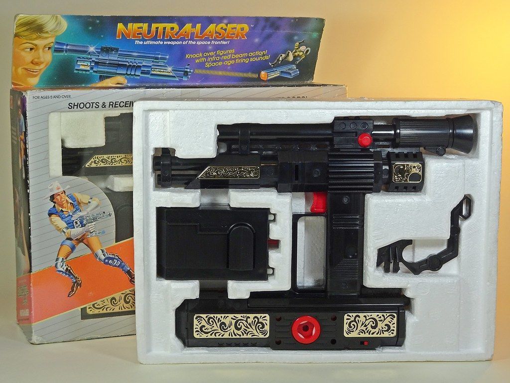 Brvstrr Laser Gun 3D print model_2