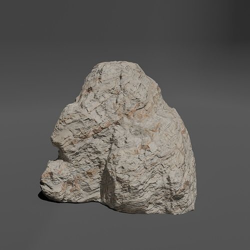 Low poly cliff modular 4k Texture Low-poly 3D model Low-poly 3D model