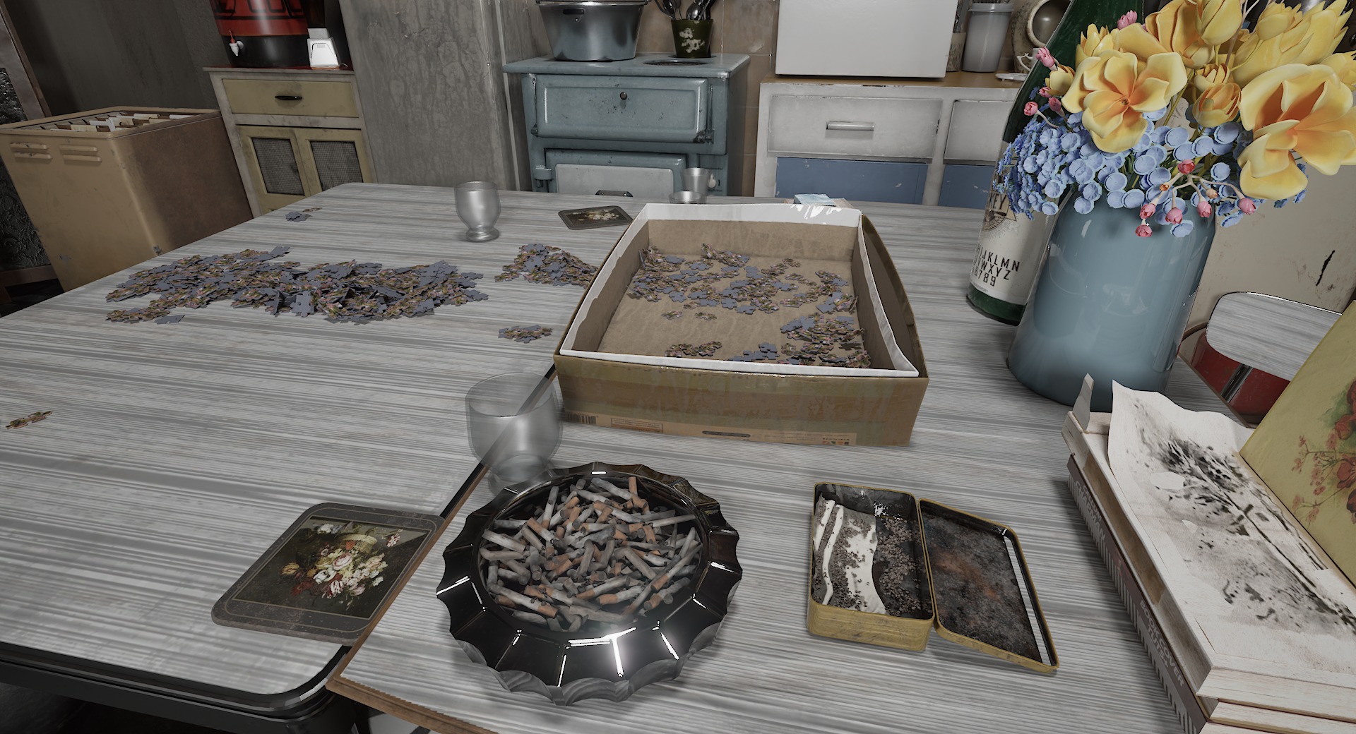 Old Apartment Assets 3D model_7