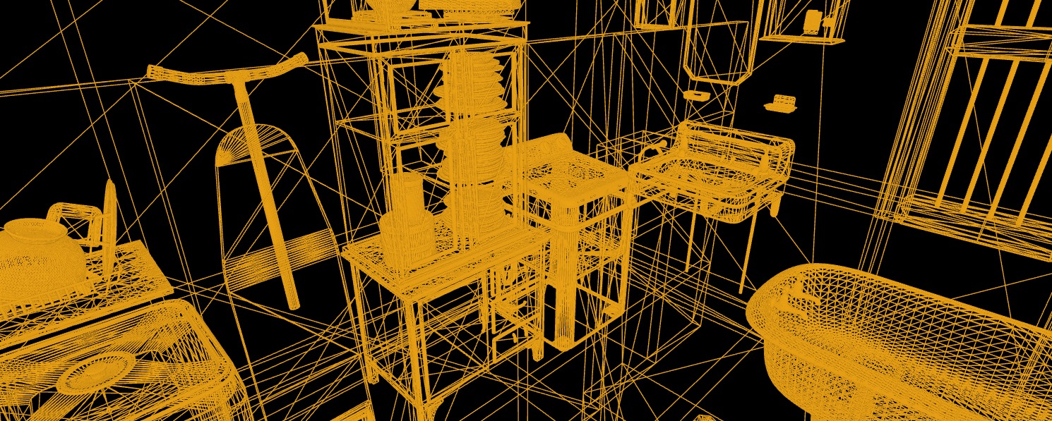 Old Apartment Assets 3D model_27