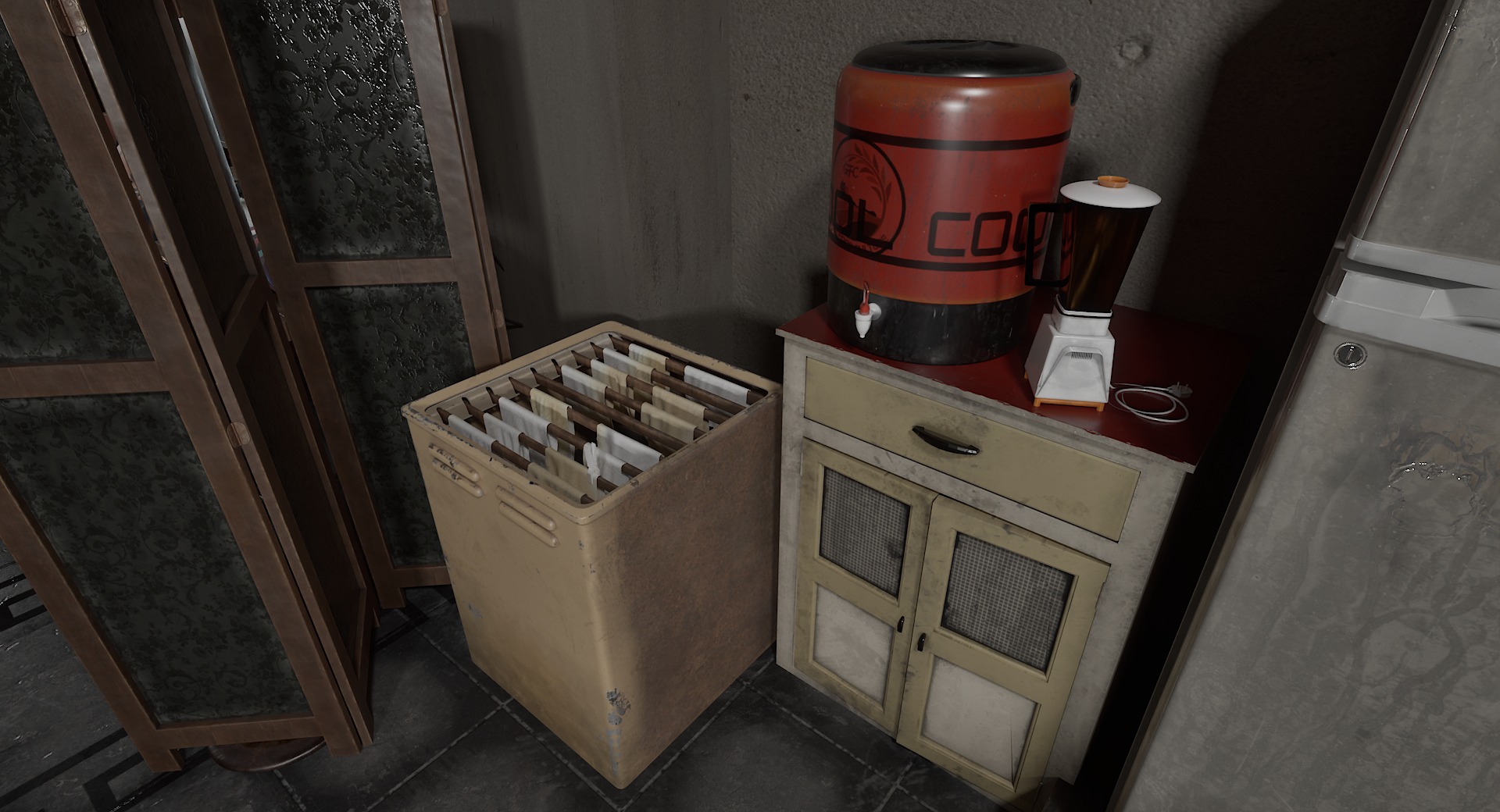 Old Apartment Assets 3D model_8