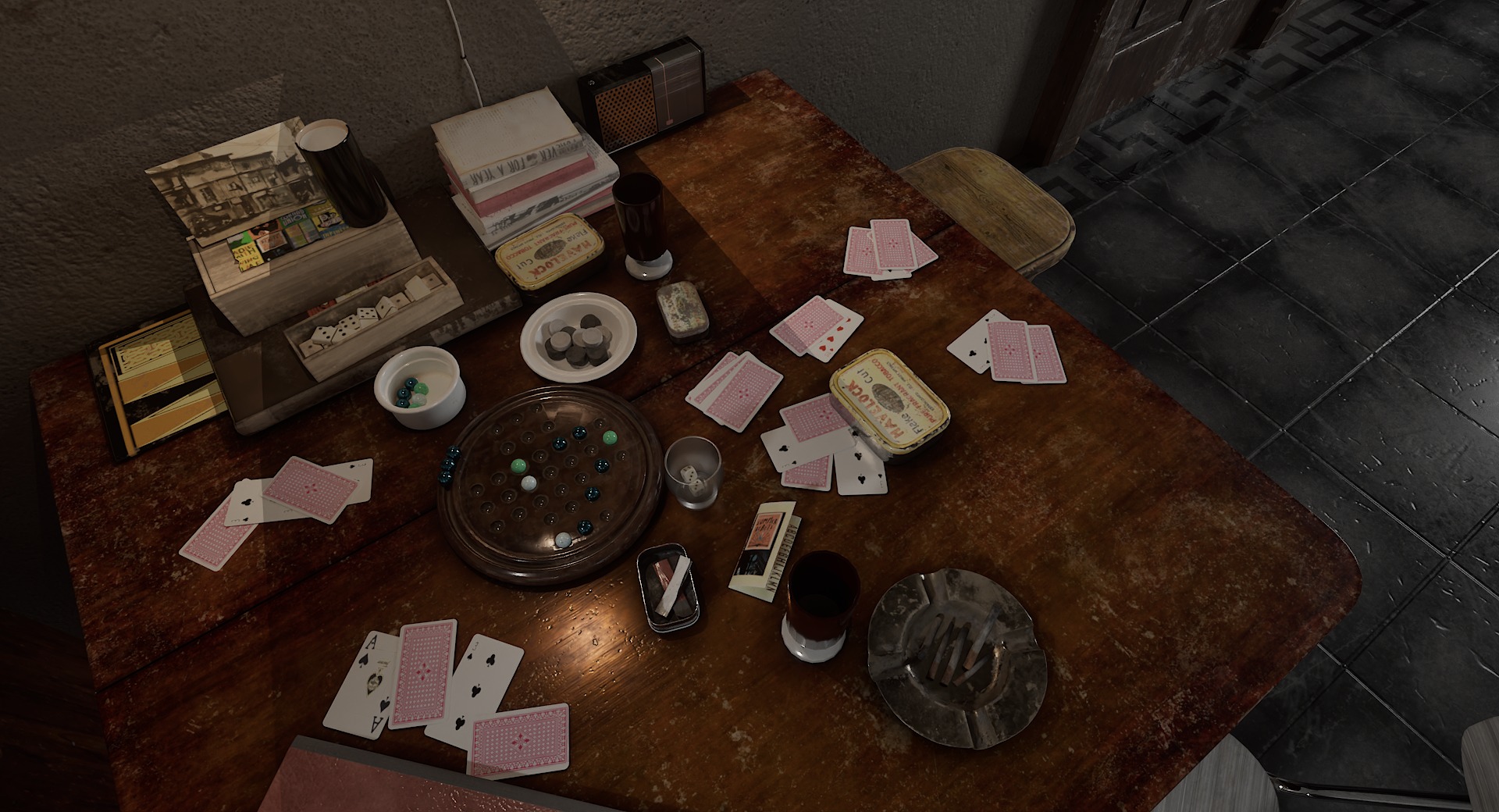 Old Apartment Assets 3D model_10