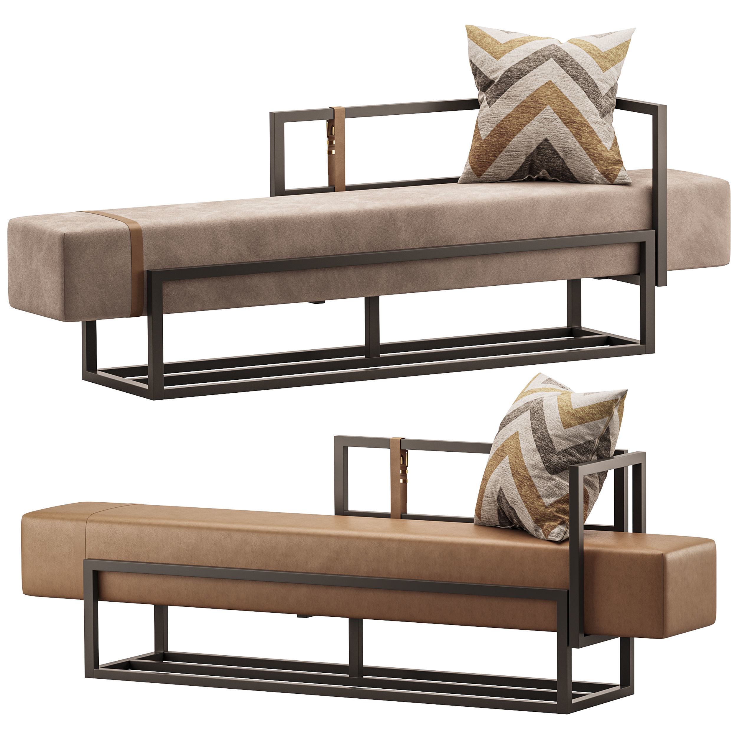 Couch LENNY by Vips and Friends 3D model_1