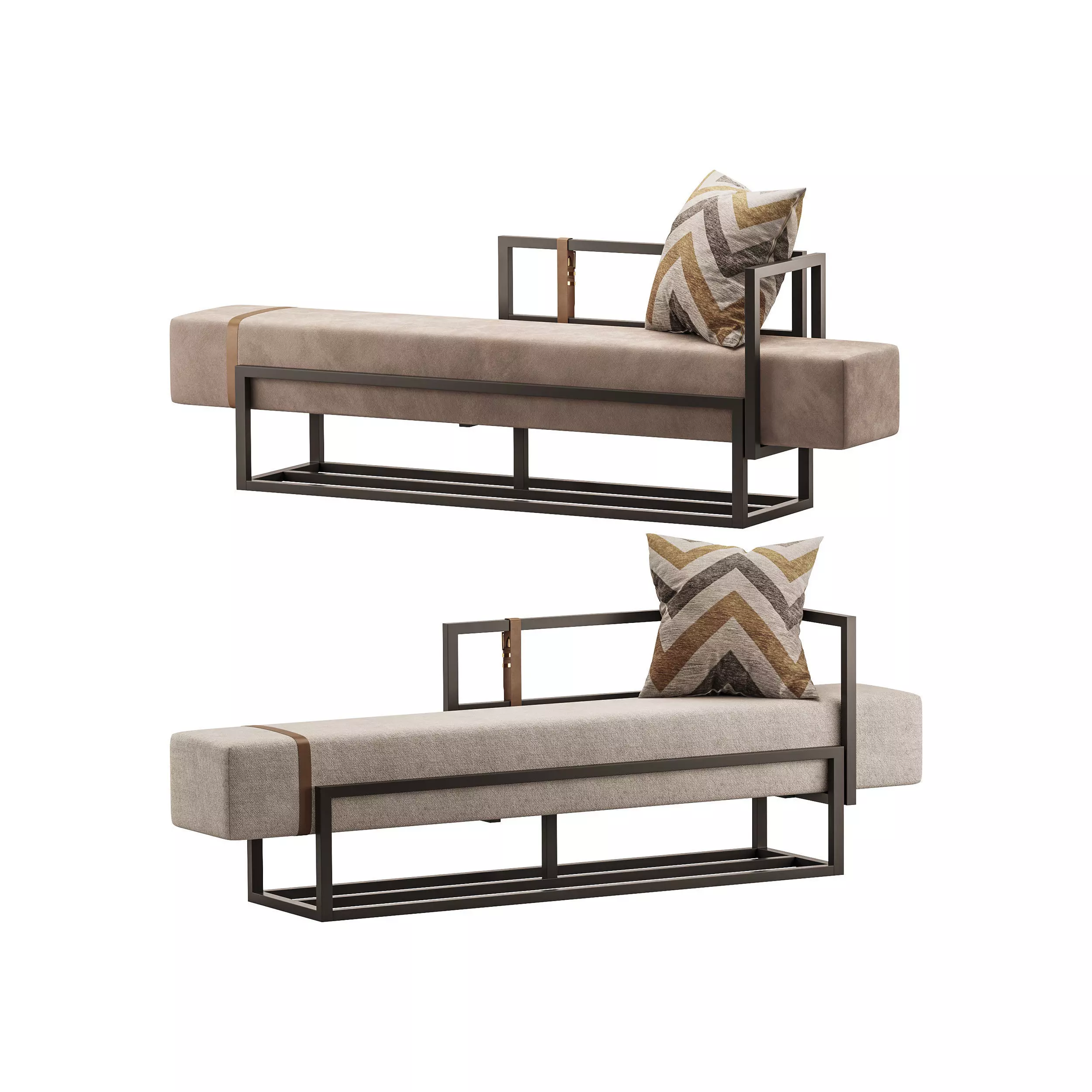 Couch LENNY by Vips and Friends 3D model_0