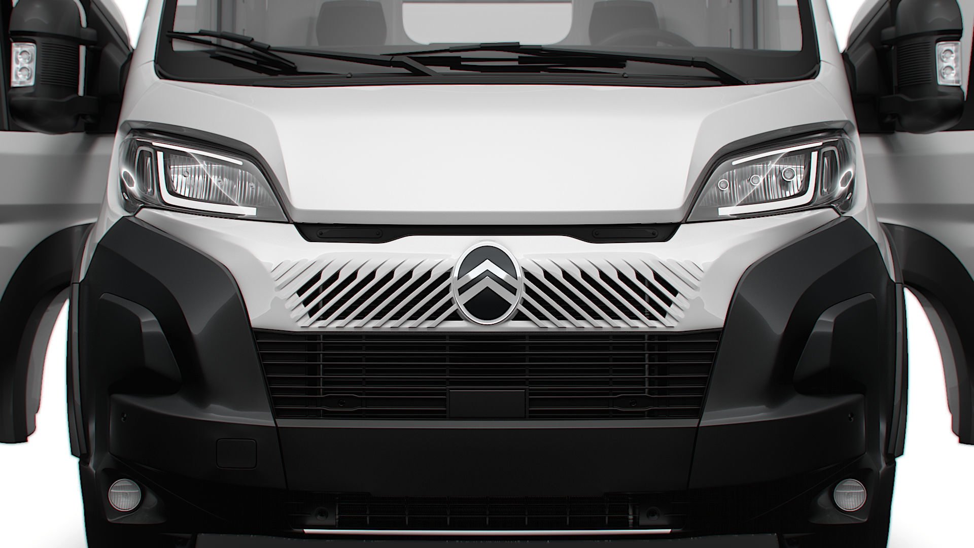 Citroen e Jumper Van L1H1 HQ Interior 2025 3D model_7