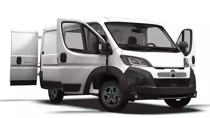 Citroen e Jumper Van L1H1 HQ Interior 2025 3D model