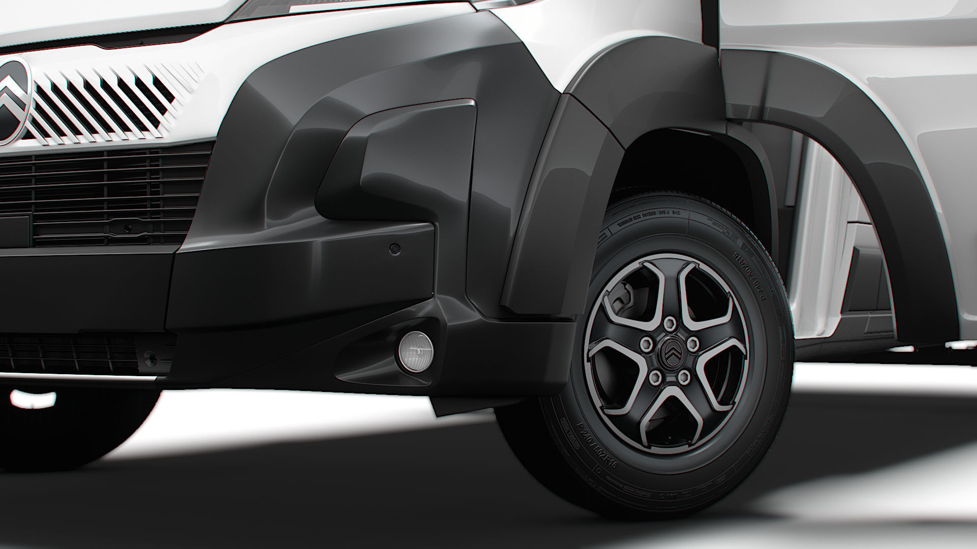 Citroen e Jumper Van L1H1 HQ Interior 2025 3D model_3