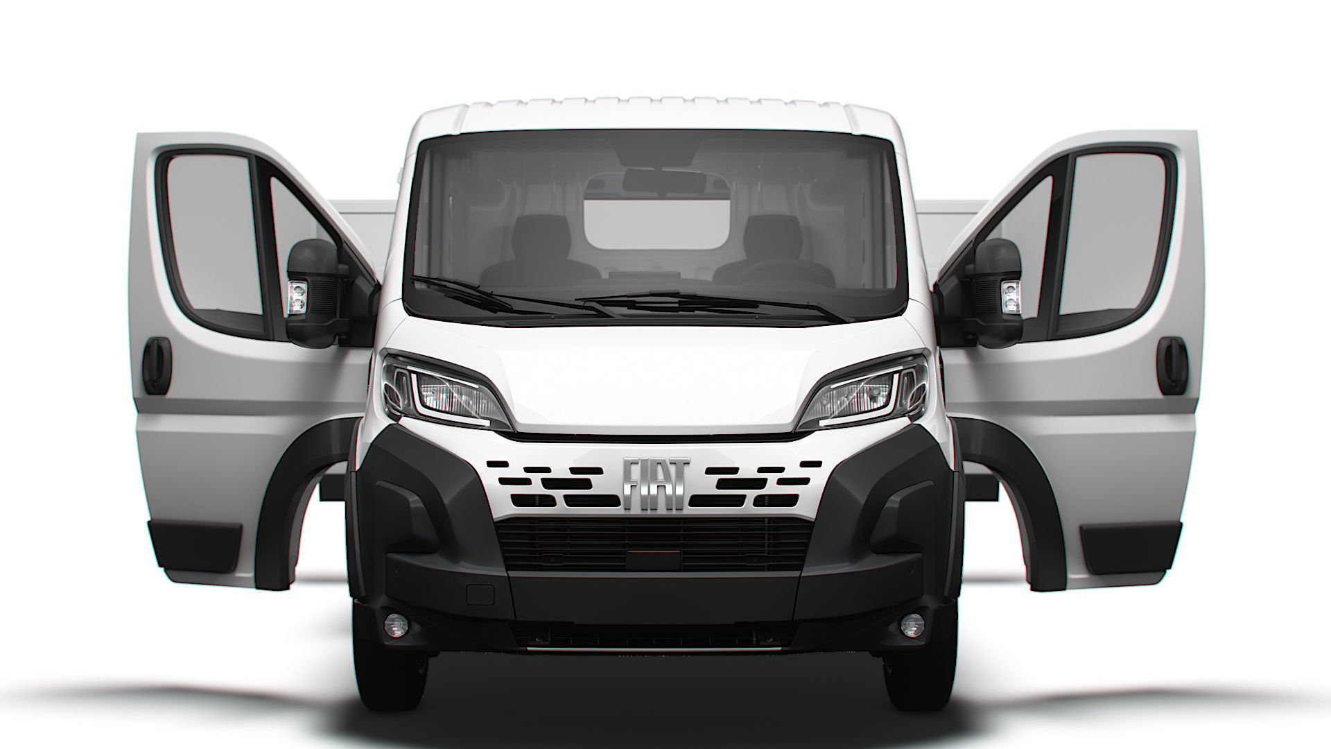 Fiat e Ducato Van L1H1 HQ Interior 2025 3D model_6