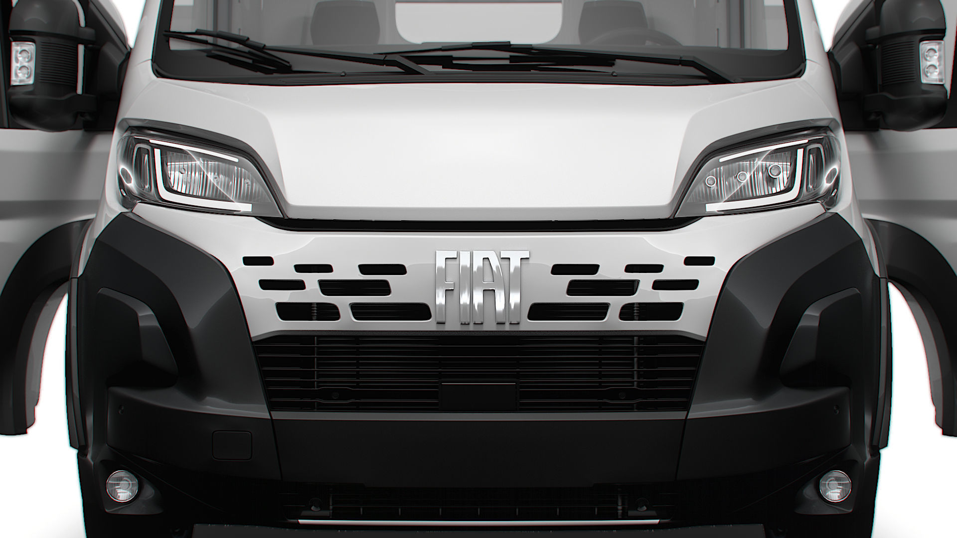 Fiat e Ducato Van L1H1 HQ Interior 2025 3D model_7