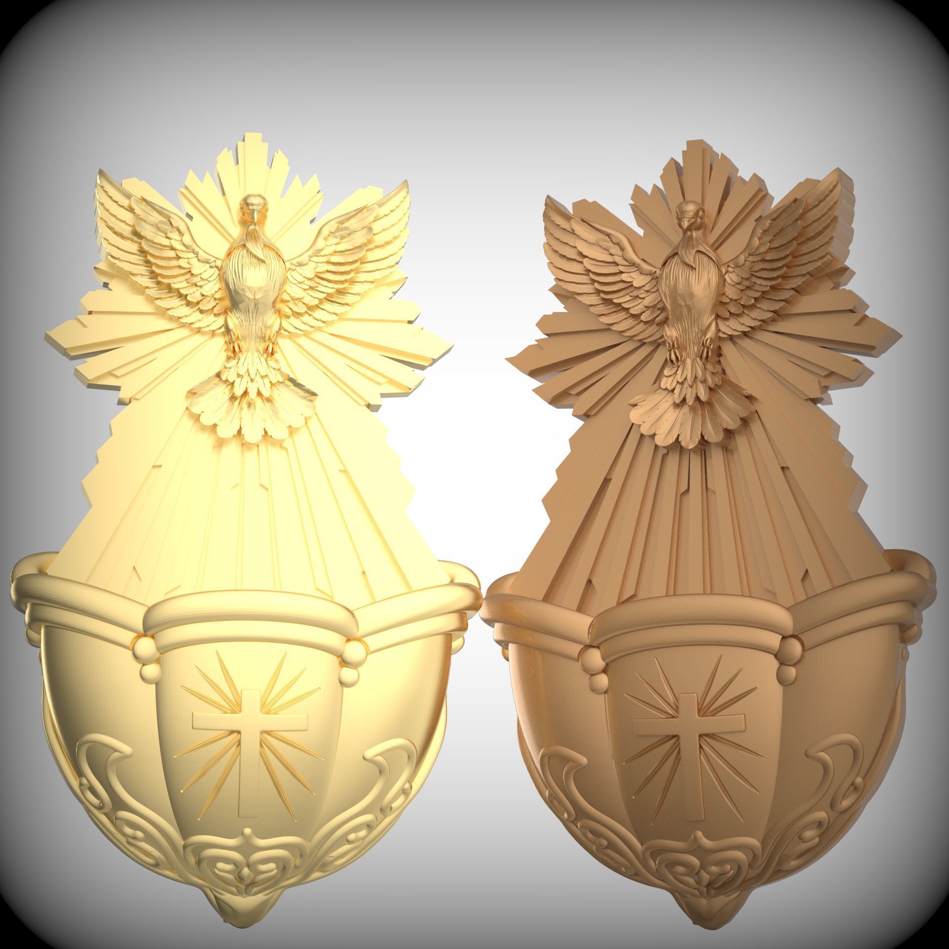 Holy Sink Relief 3D print model_10