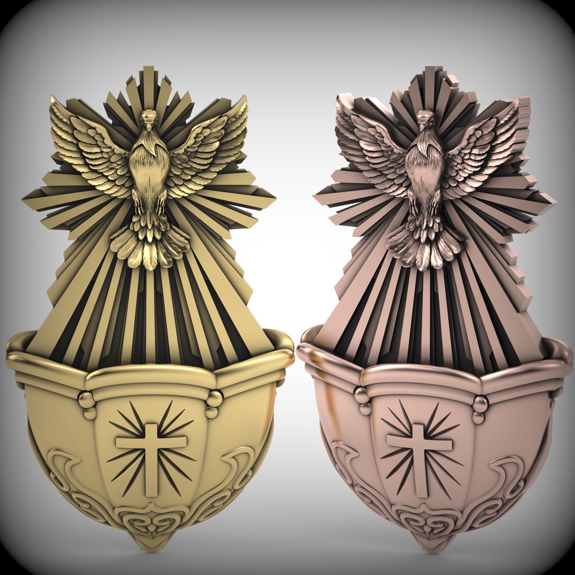 Holy Sink Relief 3D print model_12