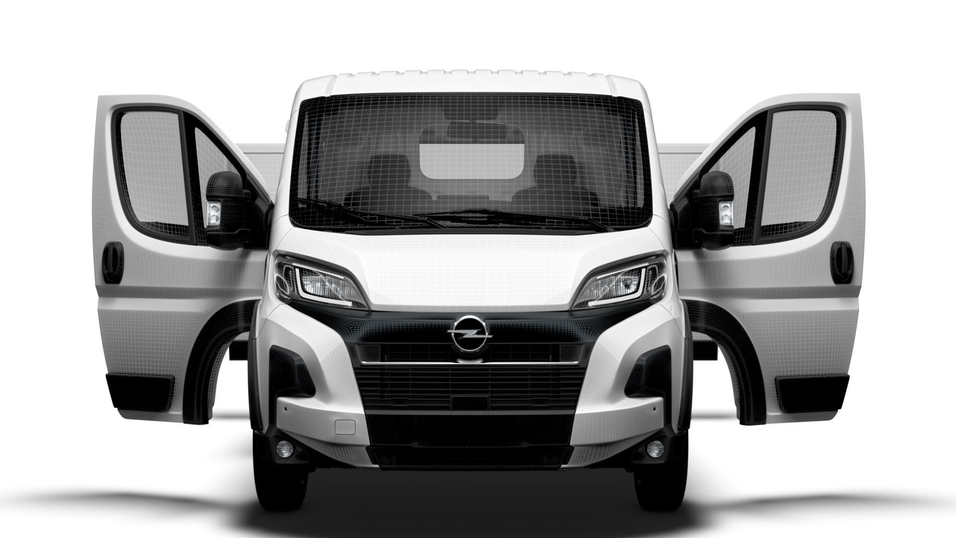 Opel Movano e Van L1H1 HQ Interior 2025 3D model_20