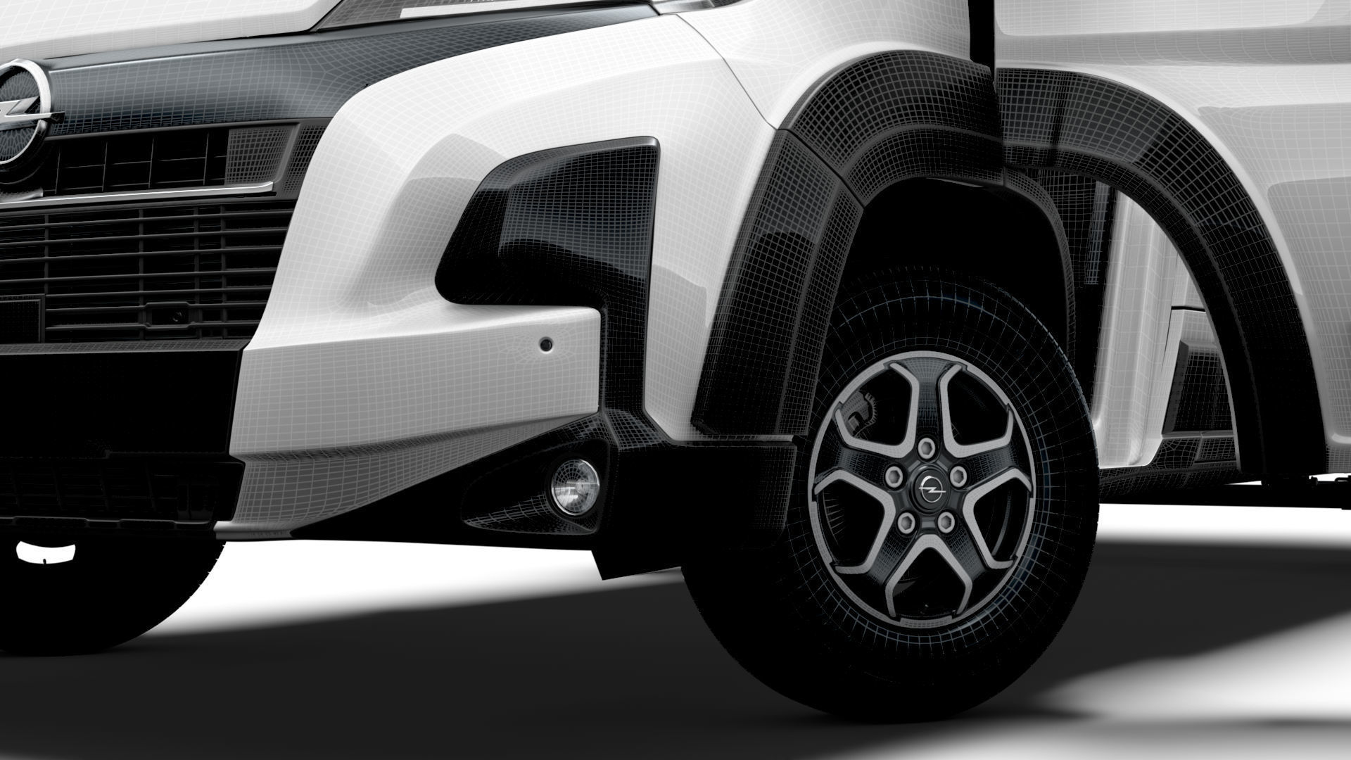 Opel Movano e Van L1H1 HQ Interior 2025 3D model_17