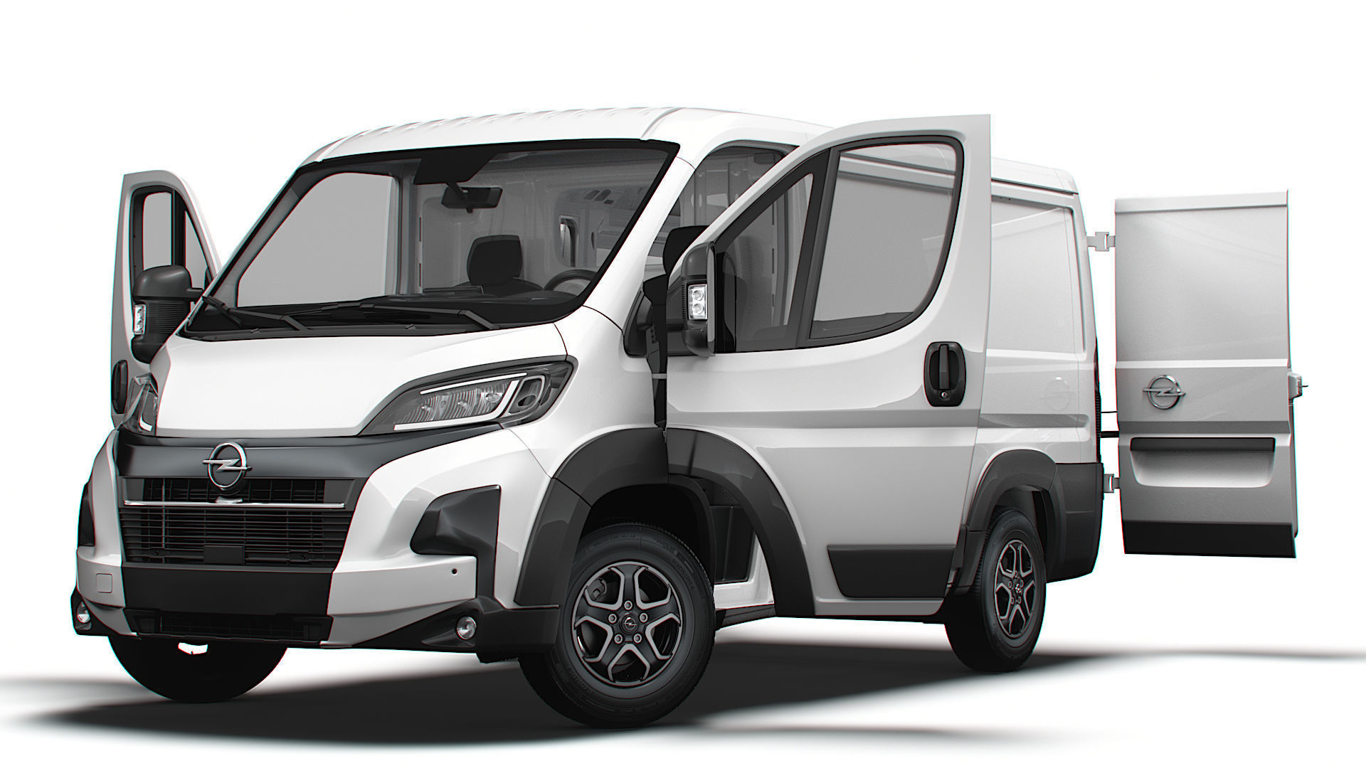 Opel Movano e Van L1H1 HQ Interior 2025 3D model_8