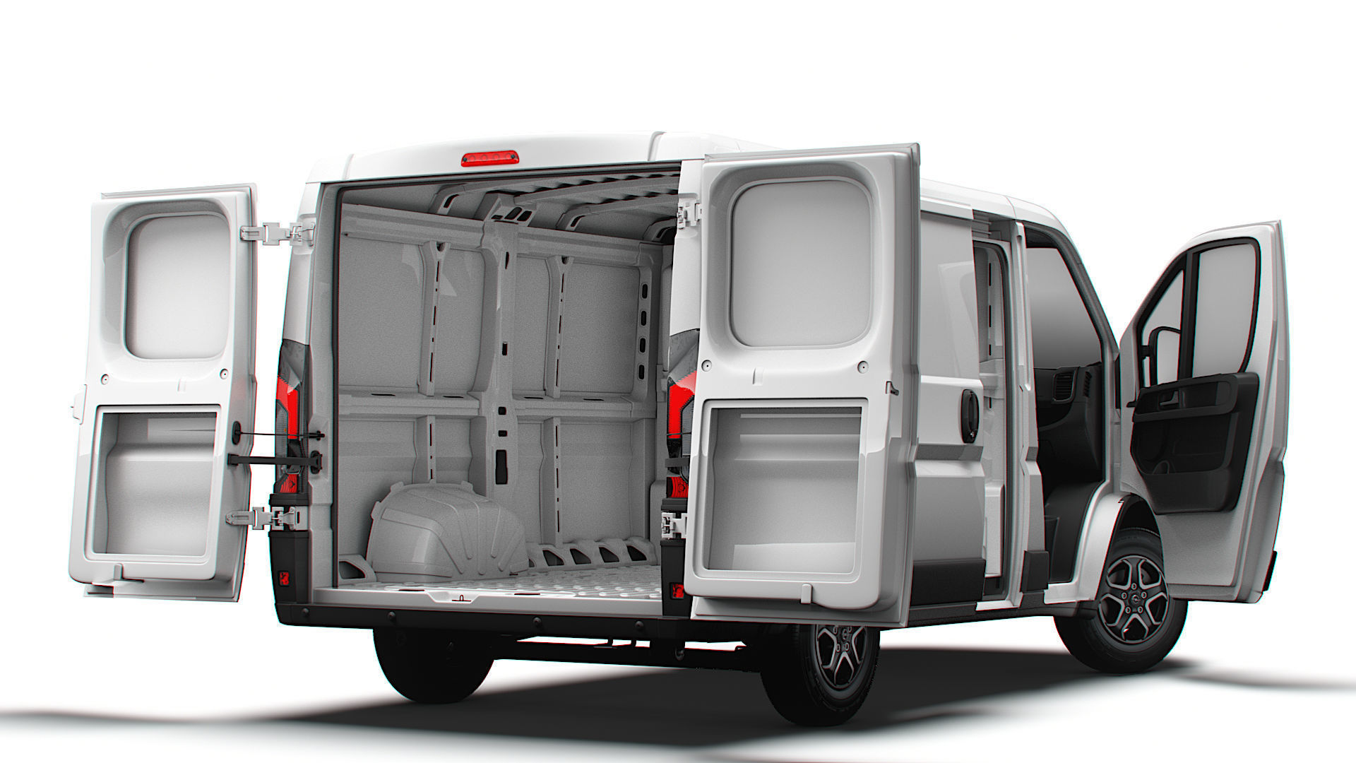 Opel Movano e Van L1H1 HQ Interior 2025 3D model_5