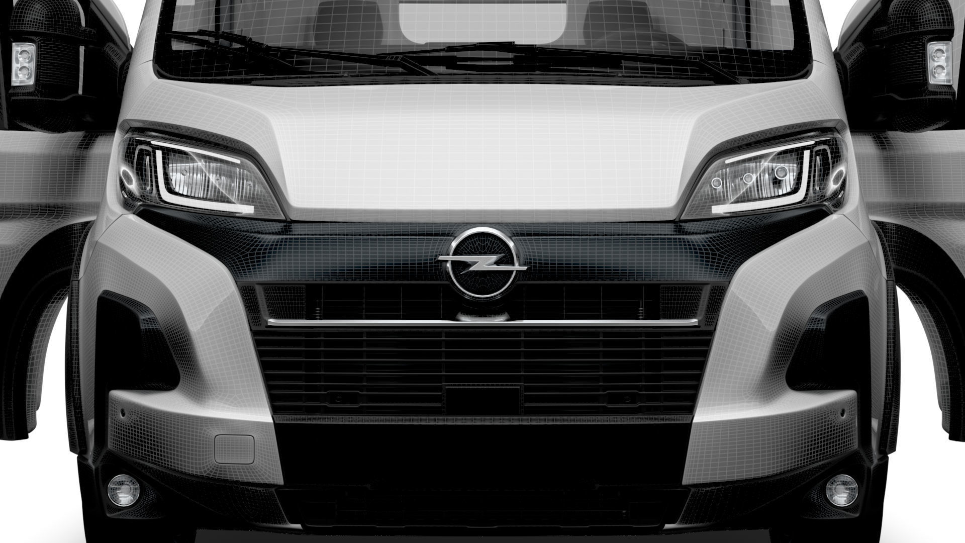 Opel Movano e Van L1H1 HQ Interior 2025 3D model_21