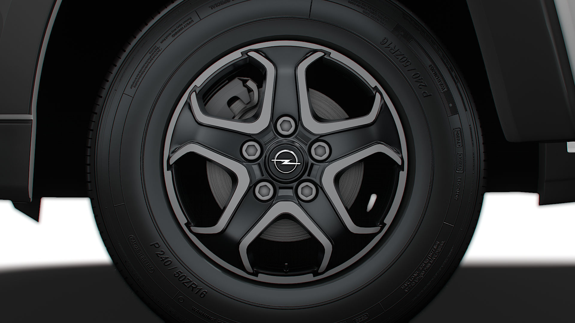 Opel Movano e Van L1H1 HQ Interior 2025 3D model_11