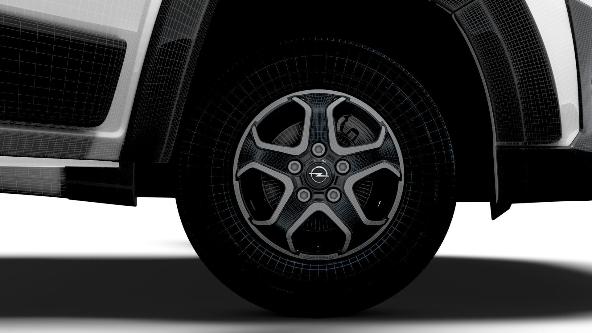 Opel Movano e Van L1H1 HQ Interior 2025 3D model_23