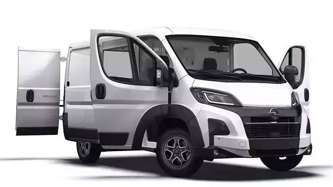 Opel Movano e Van L1H1 HQ Interior 2025 3D model