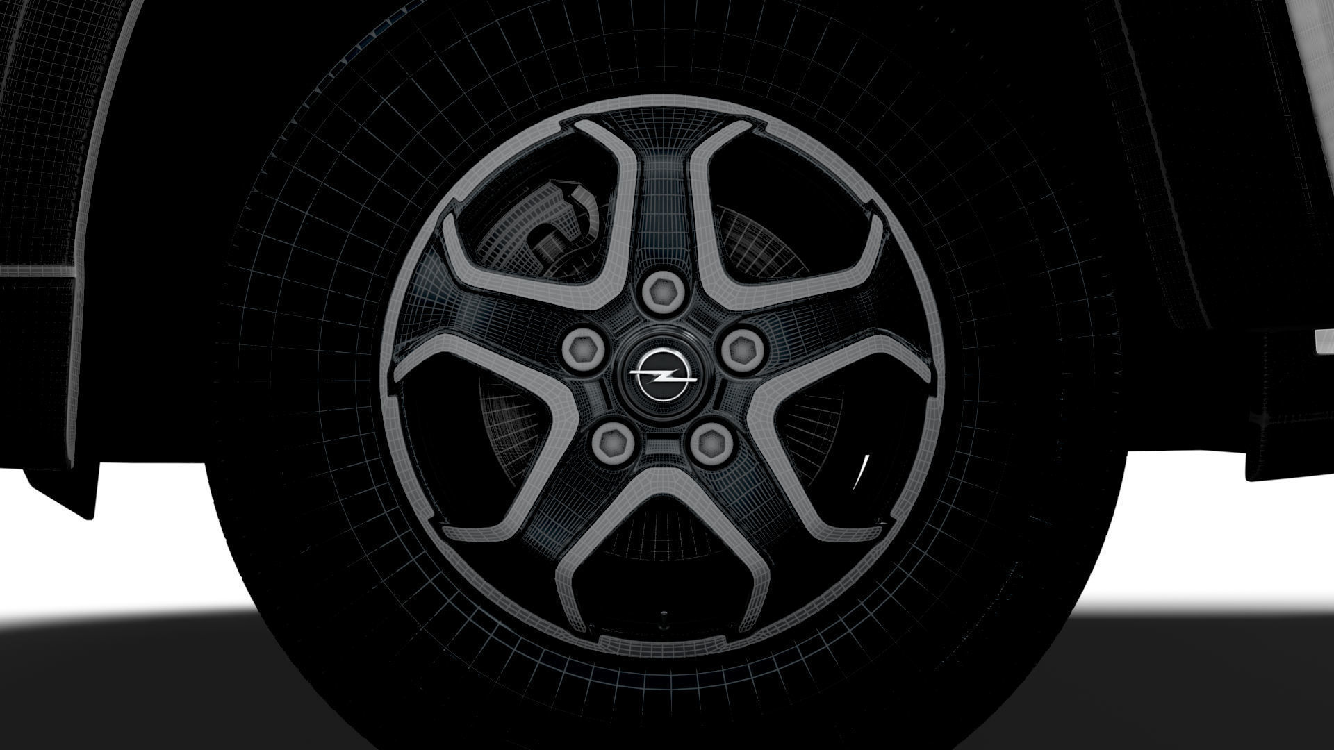 Opel Movano e Van L1H1 HQ Interior 2025 3D model_25