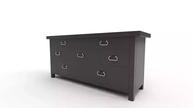 Bernhardt Trianon Dresser 3D model