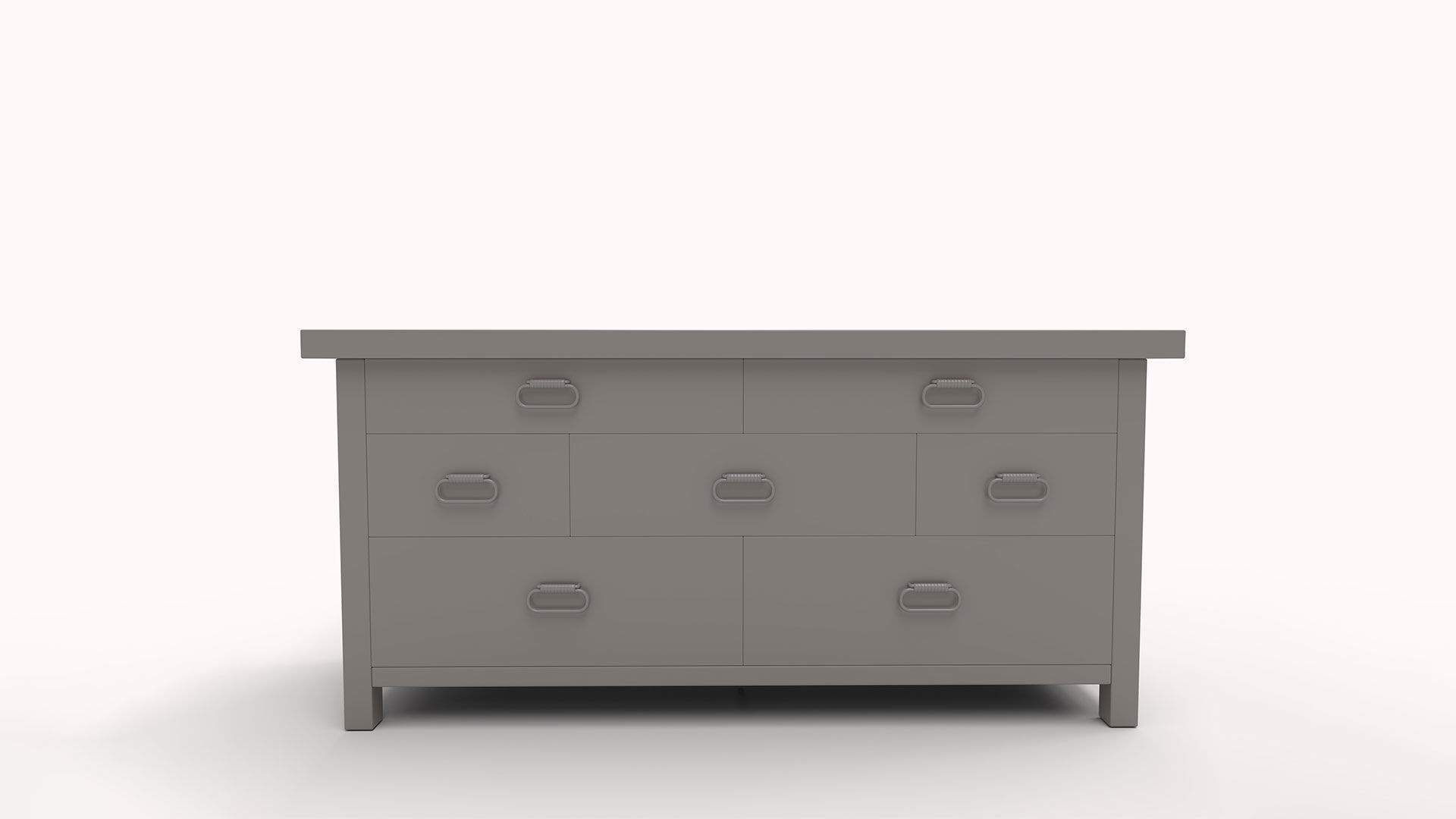 Bernhardt Trianon Dresser 3D model_11