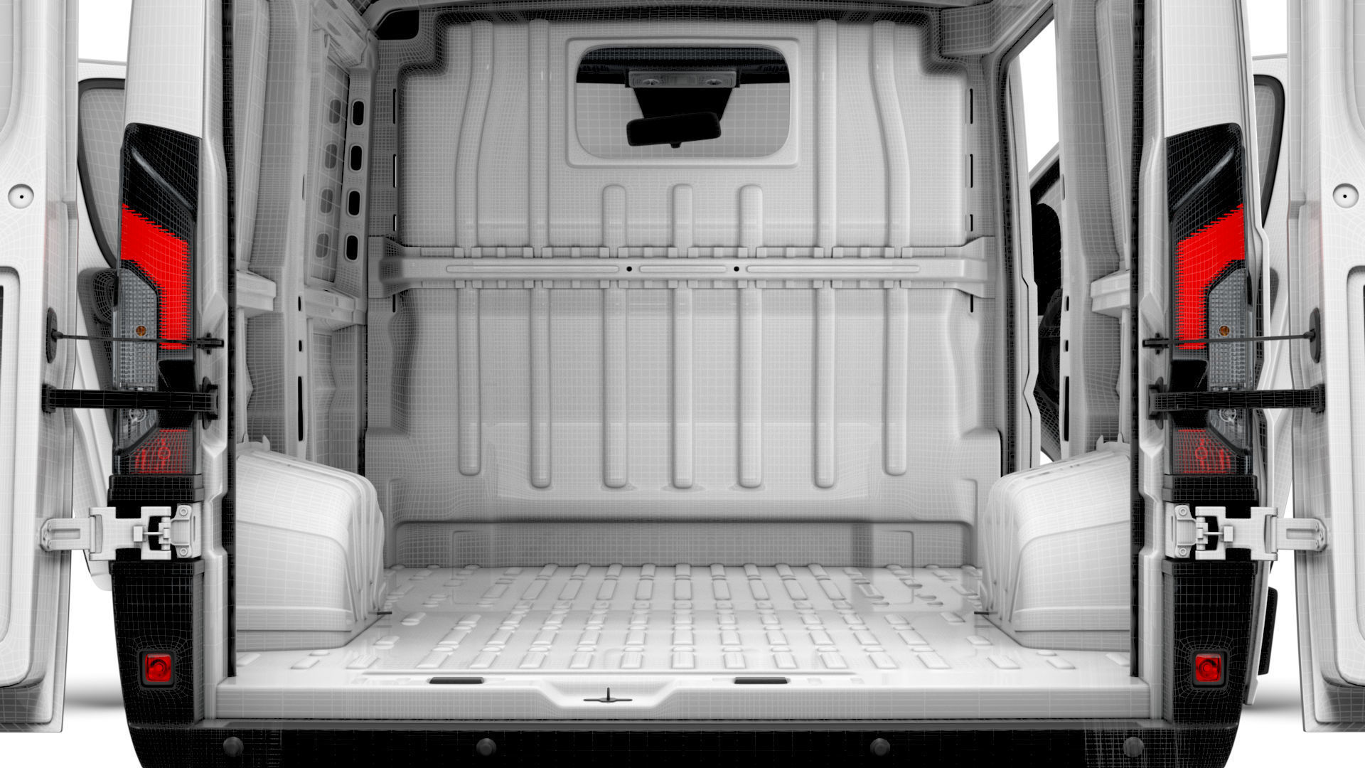 Peugeot e Boxer Van L1H1 HQ Interior 2025 3D model_25