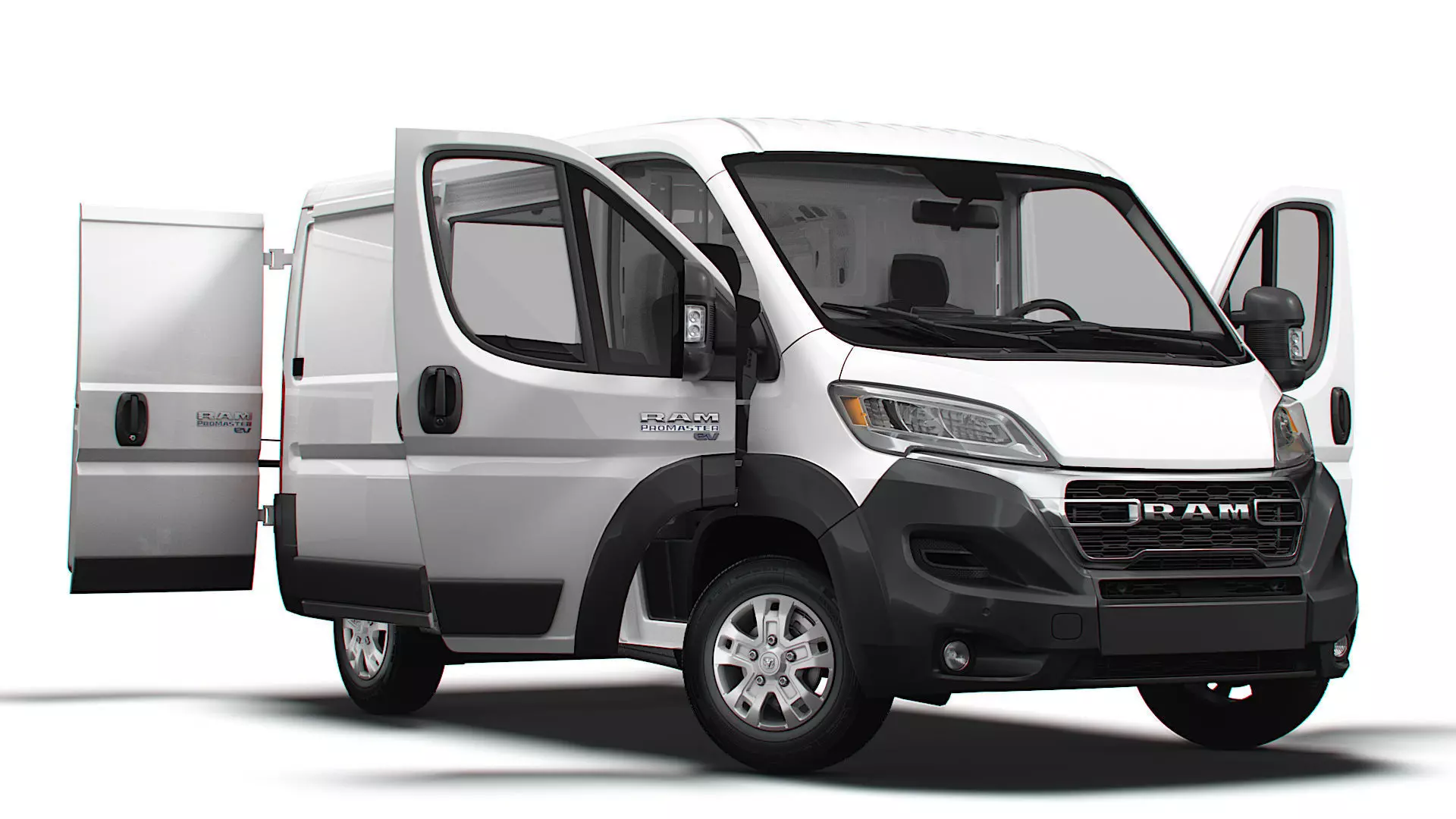 RAM Promaster e Van L1H1 HQ Interior 2025 3D model_0