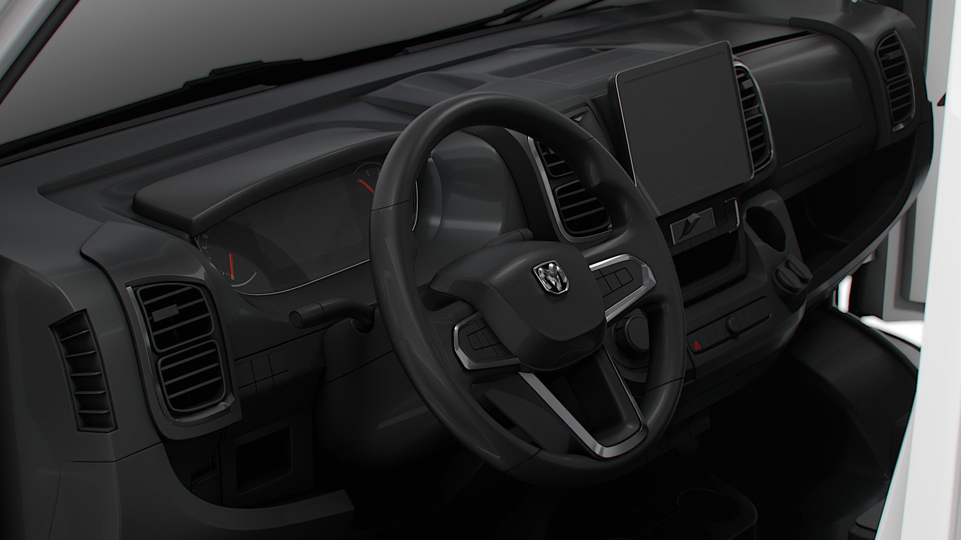 RAM Promaster e Van L1H1 HQ Interior 2025 3D model_2