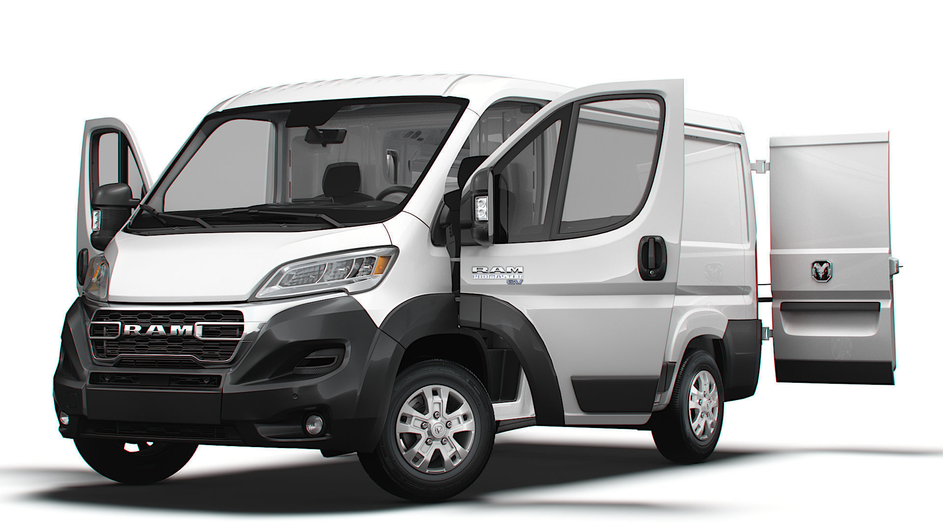 RAM Promaster e Van L1H1 HQ Interior 2025 3D model_8