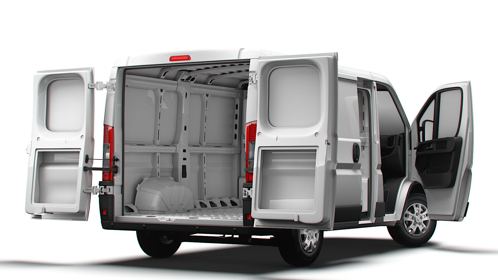 RAM Promaster e Van L1H1 HQ Interior 2025 3D model_5