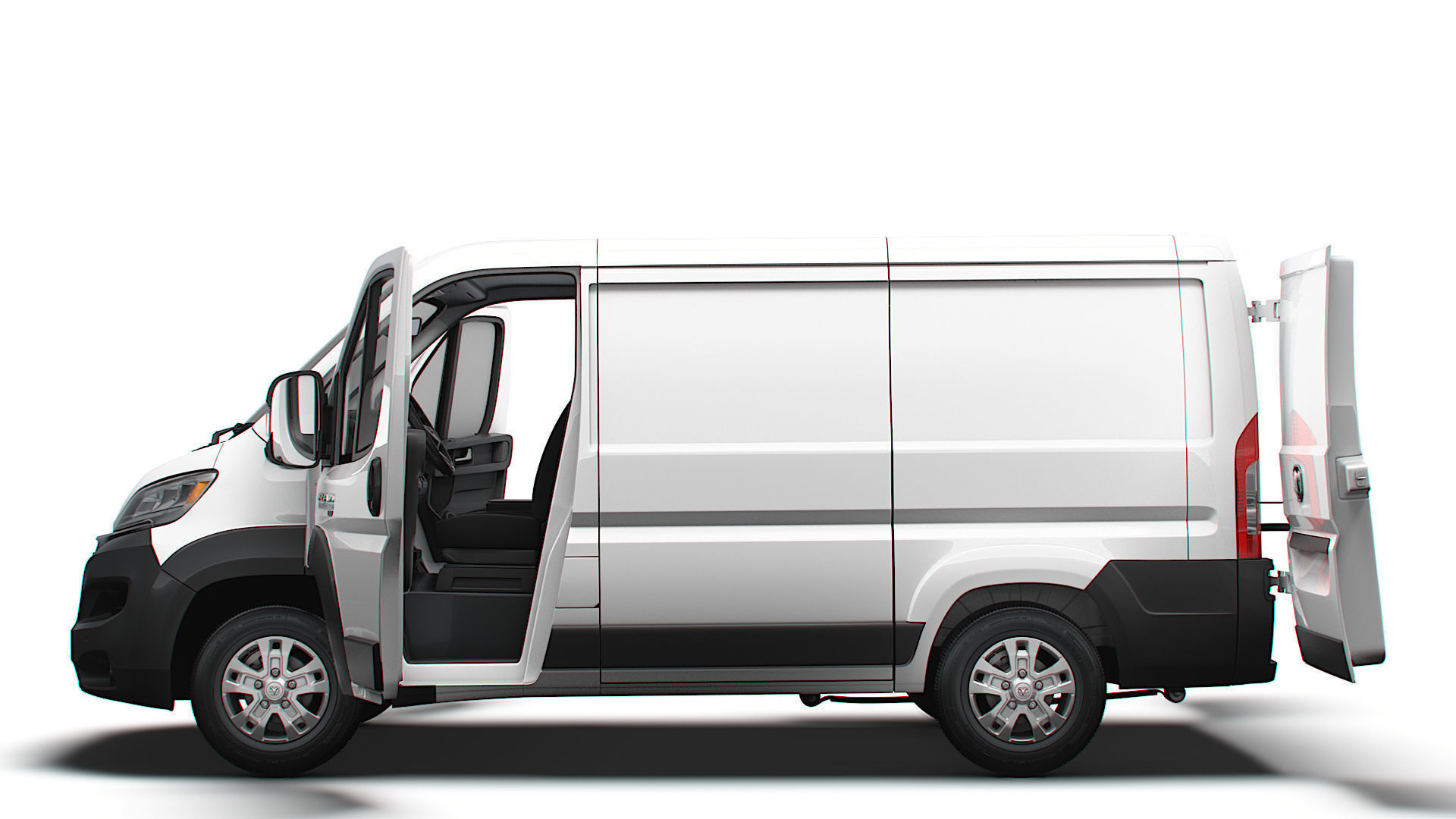 RAM Promaster e Van L1H1 HQ Interior 2025 3D model_4