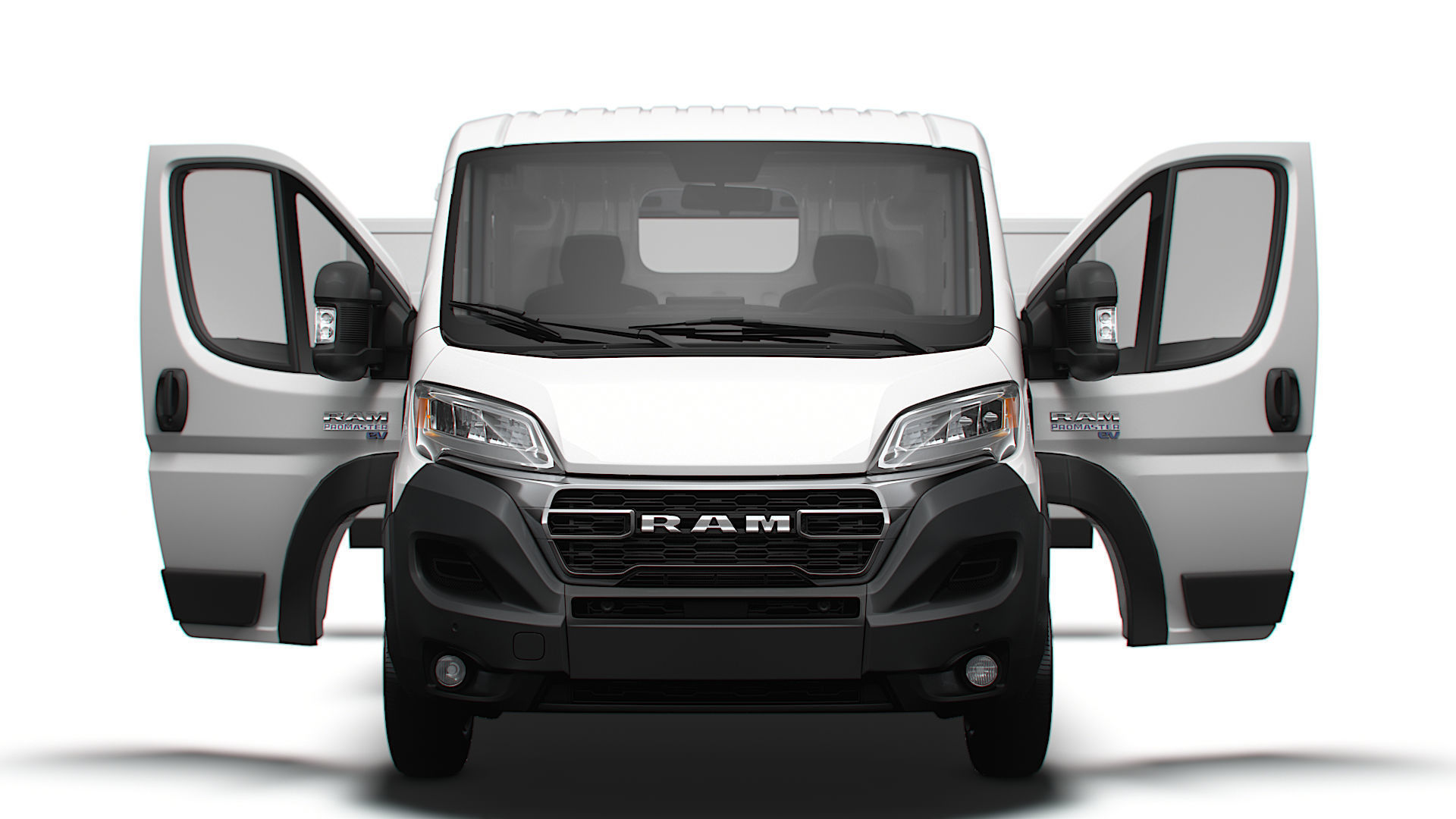 RAM Promaster e Van L1H1 HQ Interior 2025 3D model_6