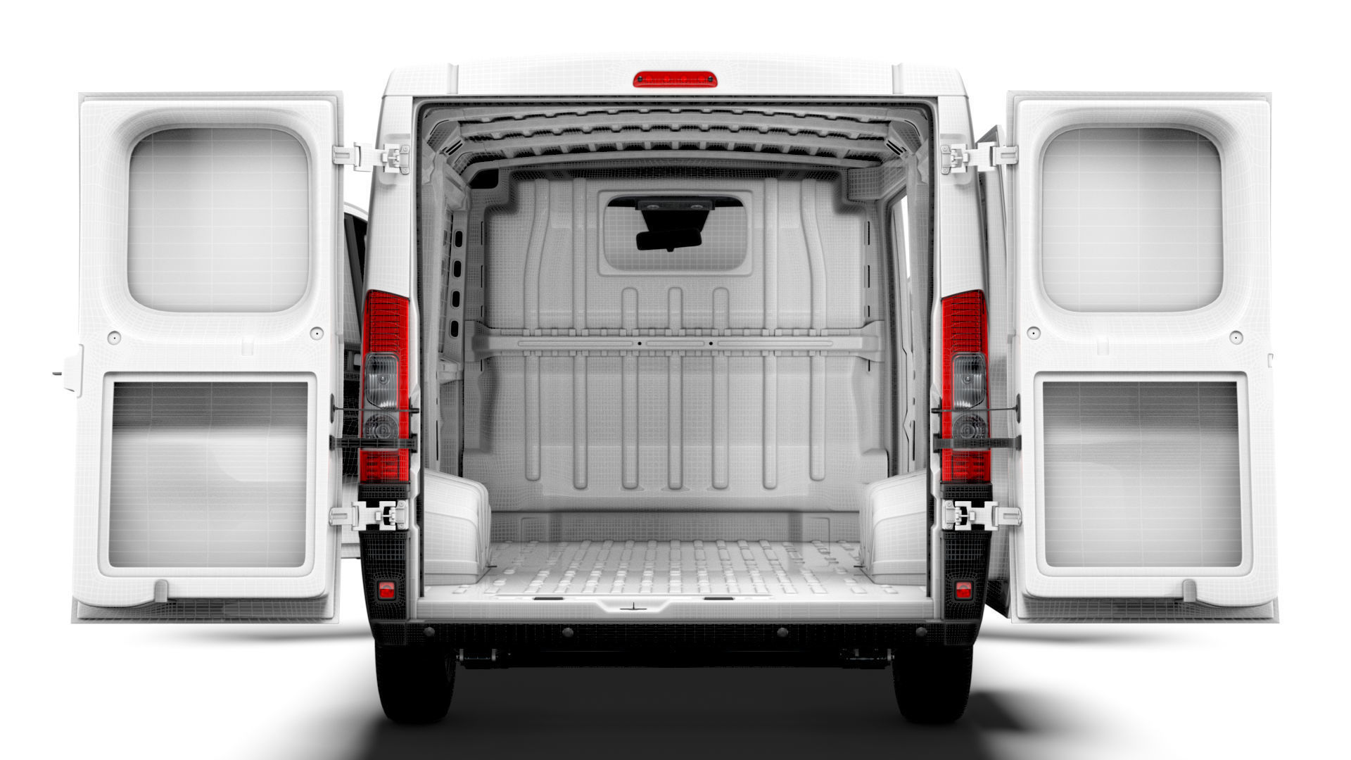 RAM Promaster e Van L1H1 HQ Interior 2025 3D model_23