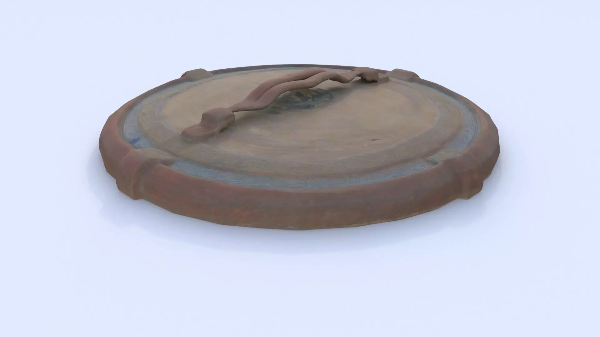 Serving Platter 3D model_0