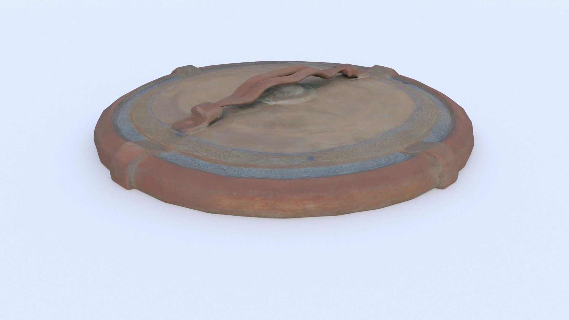 Serving Platter 3D model_3