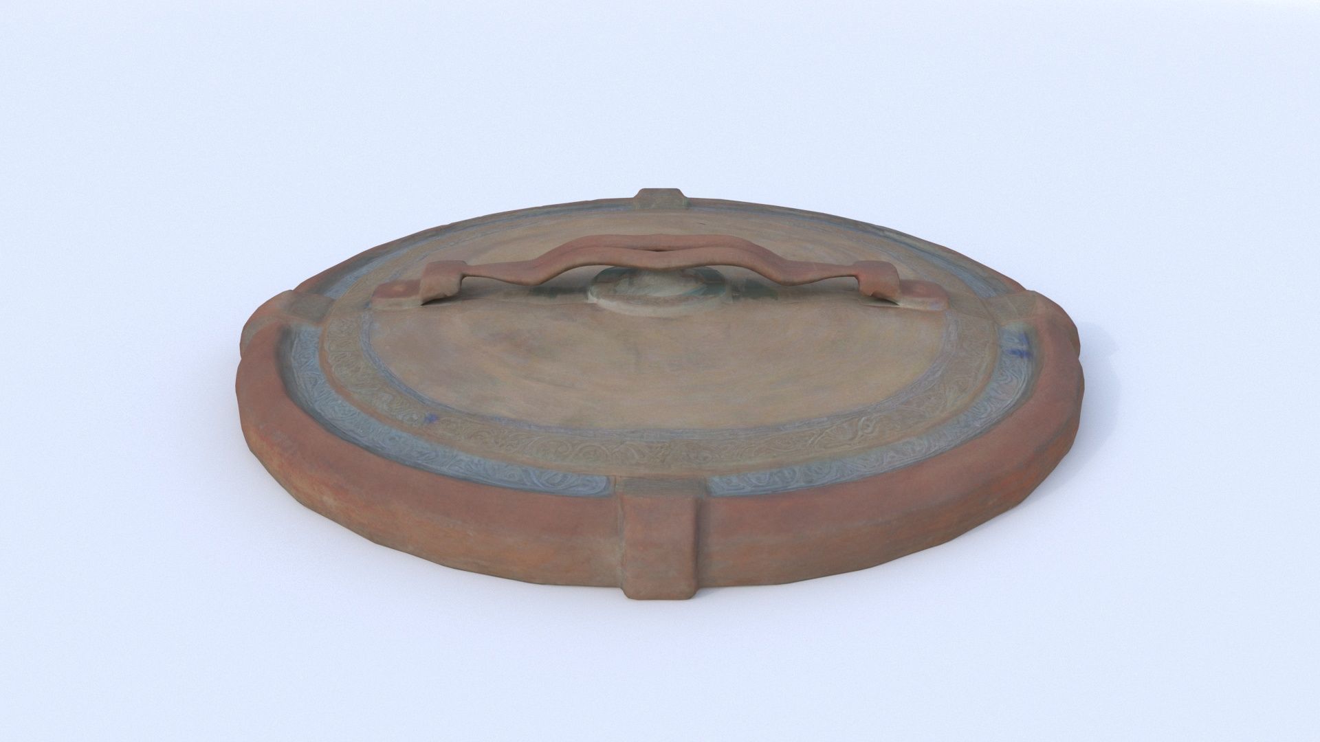 Serving Platter 3D model_4