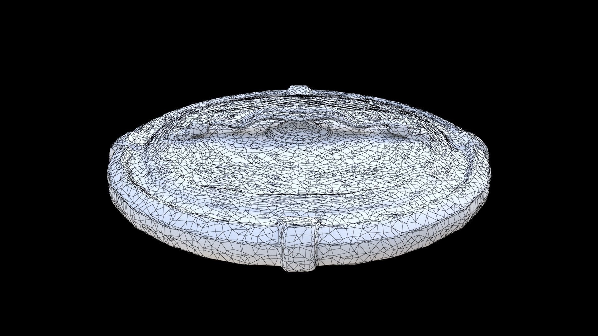 Serving Platter 3D model_6