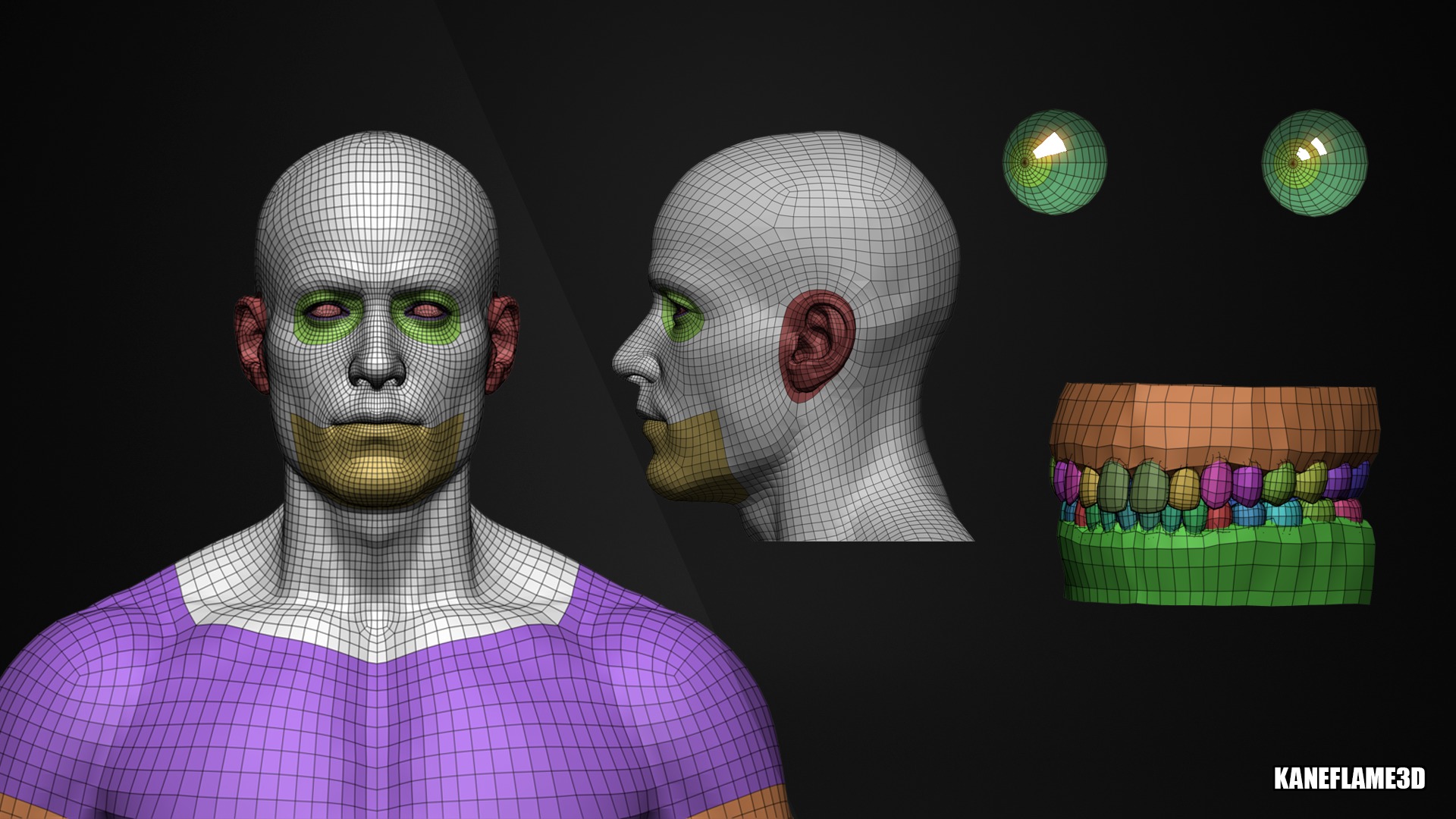 New High Quality Base Meshes For Sculpting 3D model_5