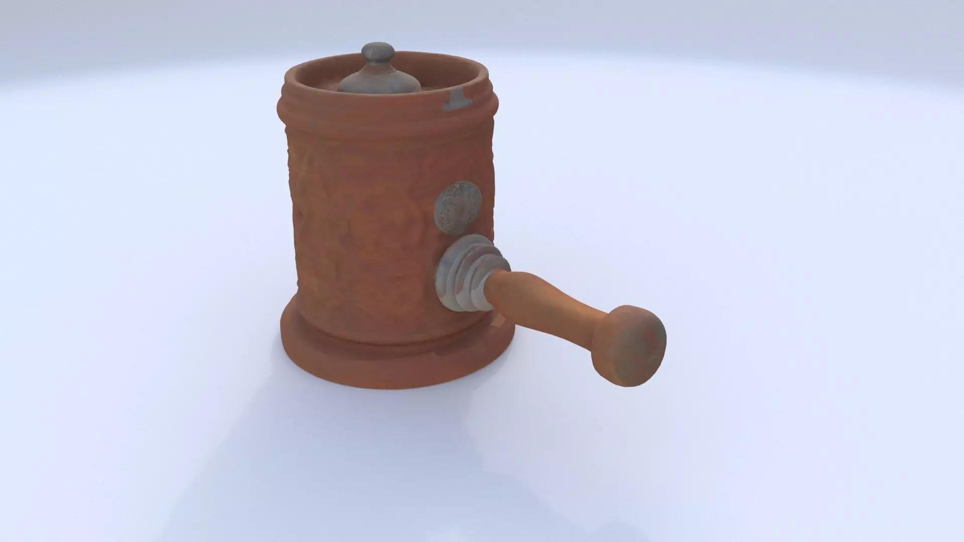 Spice Grinder 3D model_0
