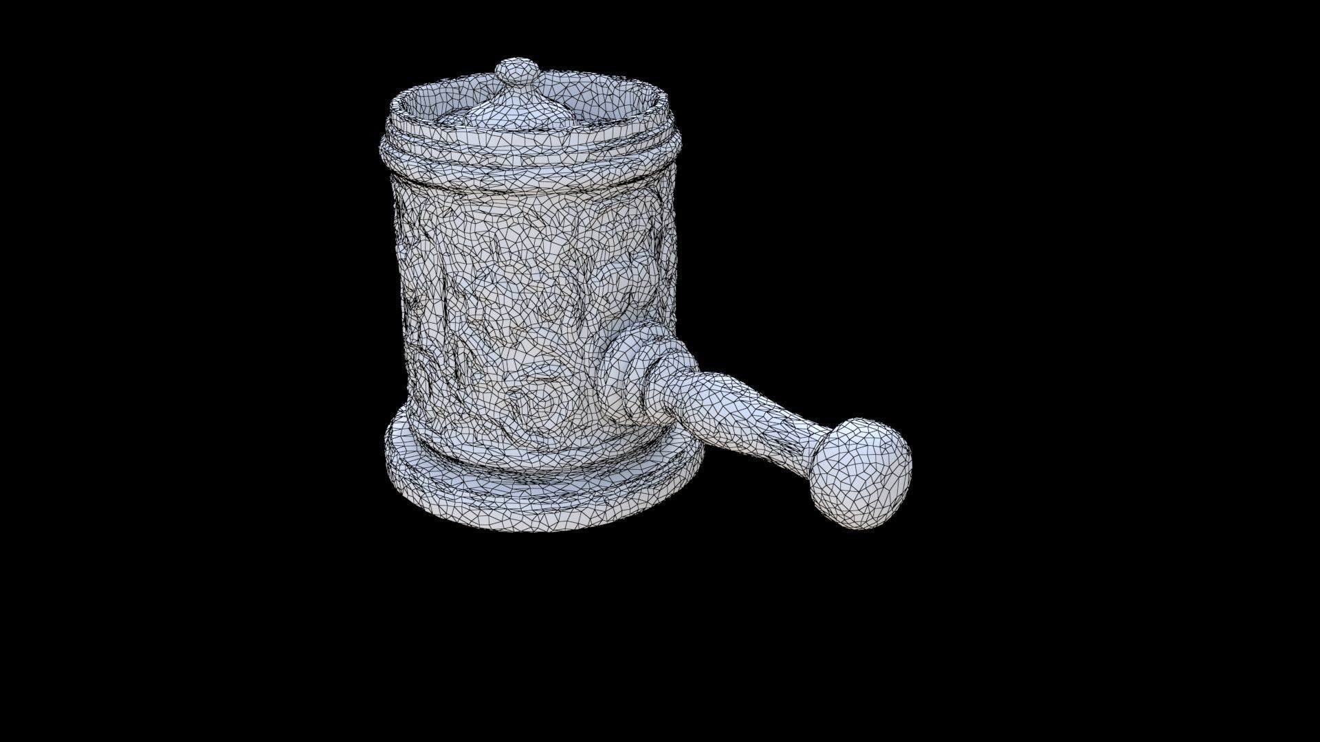 Spice Grinder 3D model_5