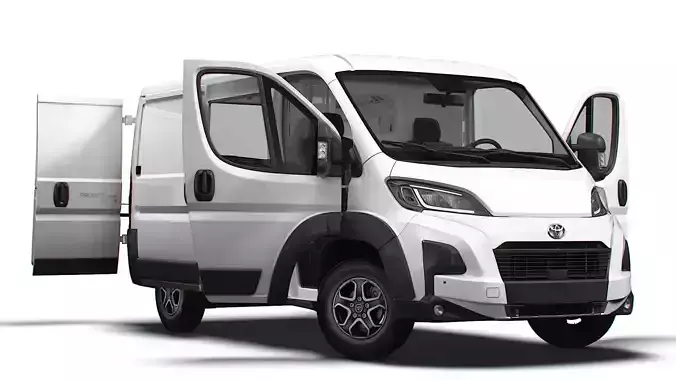 Toyota ProAce E Max Van L1H1 HQ Interior 2025 3D model